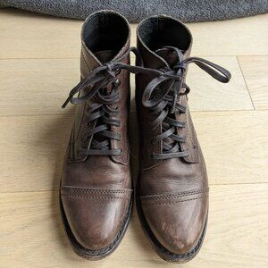 Captain Boots by Thursday Boot Company in the colour "Black Coffee" - Women sz 7